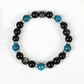 Obsidian With Stone Bracelet