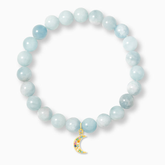Aquamarine and Moon