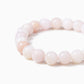 Pink Opal Gemstone Beaded Bracelet