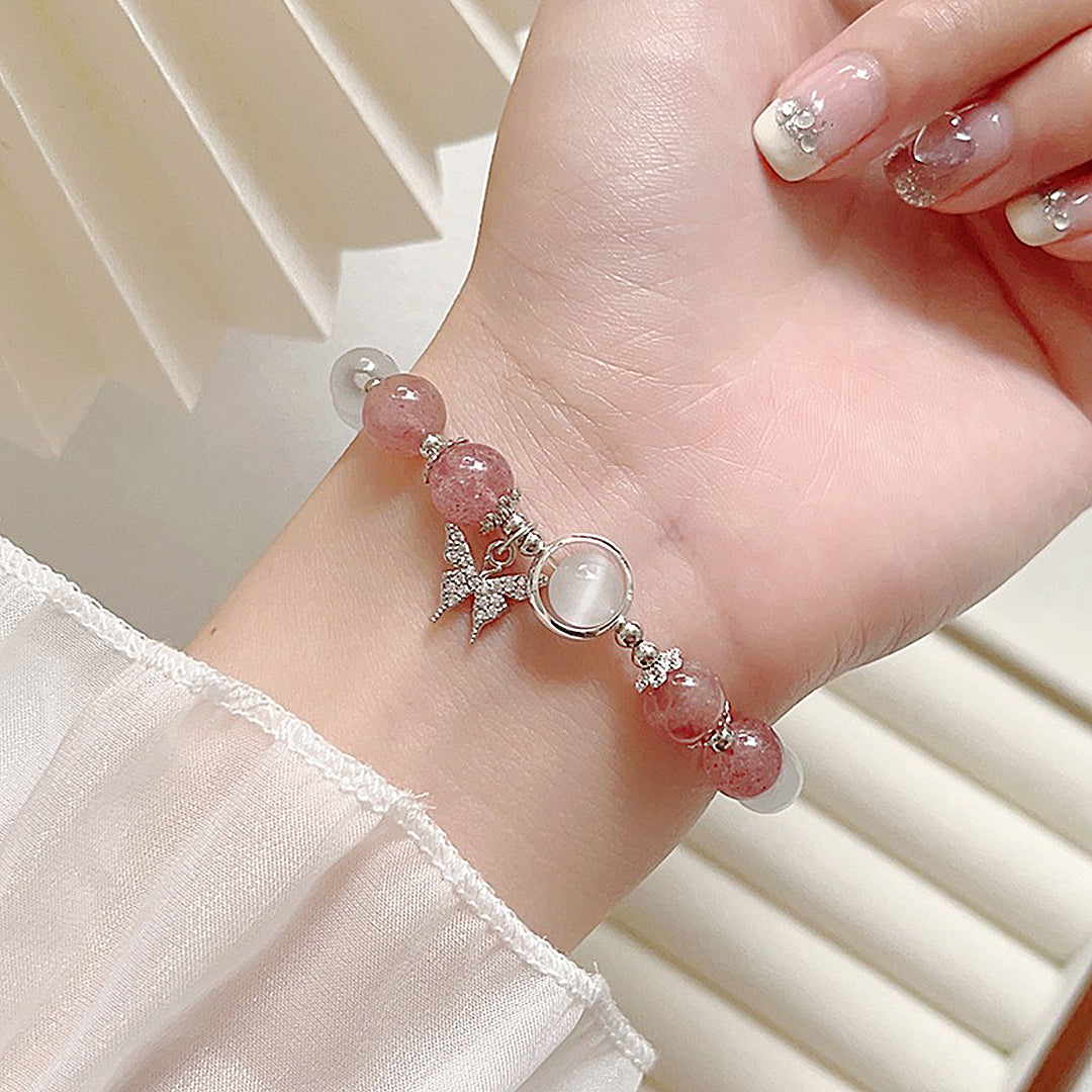 Super fairy opal butterfly bracelet