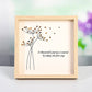 Dandelion Crystal Stone Photo Frame