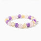 Citrine, Rose Quartz, and Amethyst Energy Bracelet