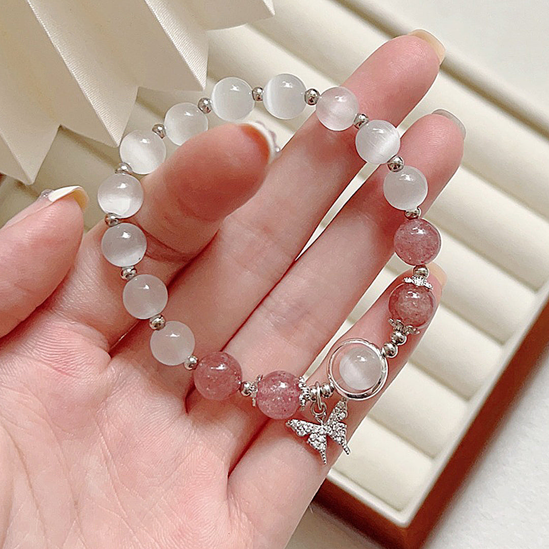Super fairy opal butterfly bracelet