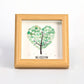 Crystal Stones With Hearts Decorate The Picture Frame