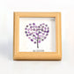 Crystal Stones With Hearts Decorate The Picture Frame