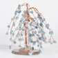 Agate base willow crystal tree ornament