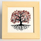 The Tree Of Life Vrystal Dtone Decorates The Picture Frame