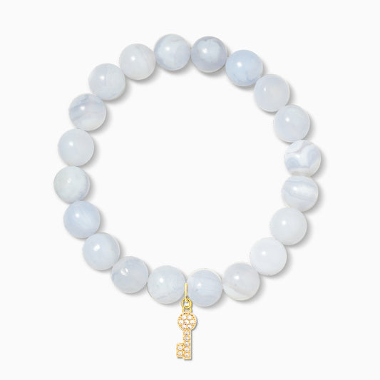 Blue Onyx with Keys and Locks