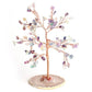 Agate base crystal tree ornament