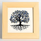 The Tree Of Life Vrystal Dtone Decorates The Picture Frame