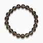 Smoky Quartz Mineral Bead Bracelet
