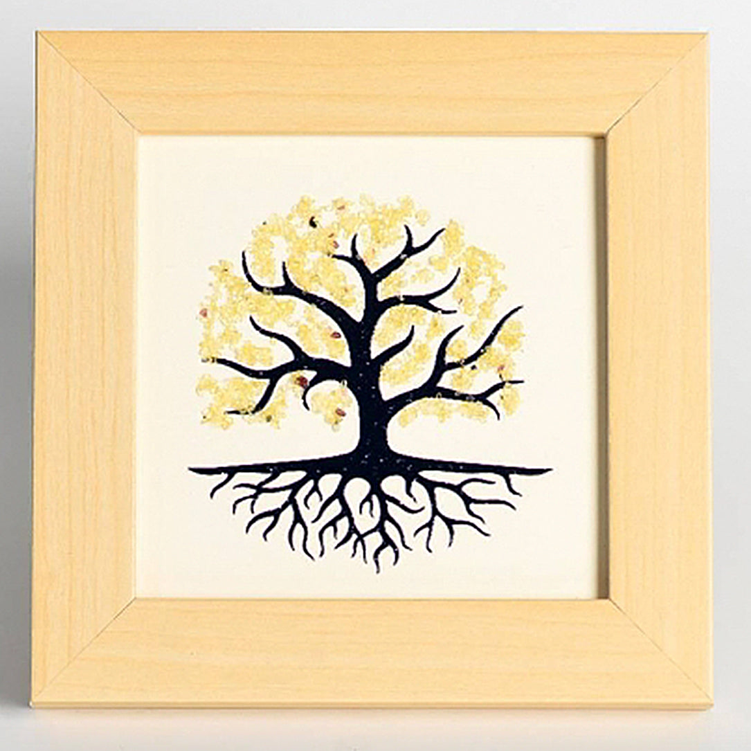 The Tree Of Life Vrystal Dtone Decorates The Picture Frame