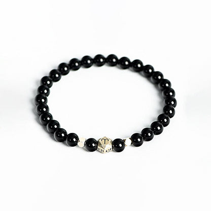 The Obsidian Zodiac Bracelet