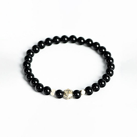 The Obsidian Zodiac Bracelet