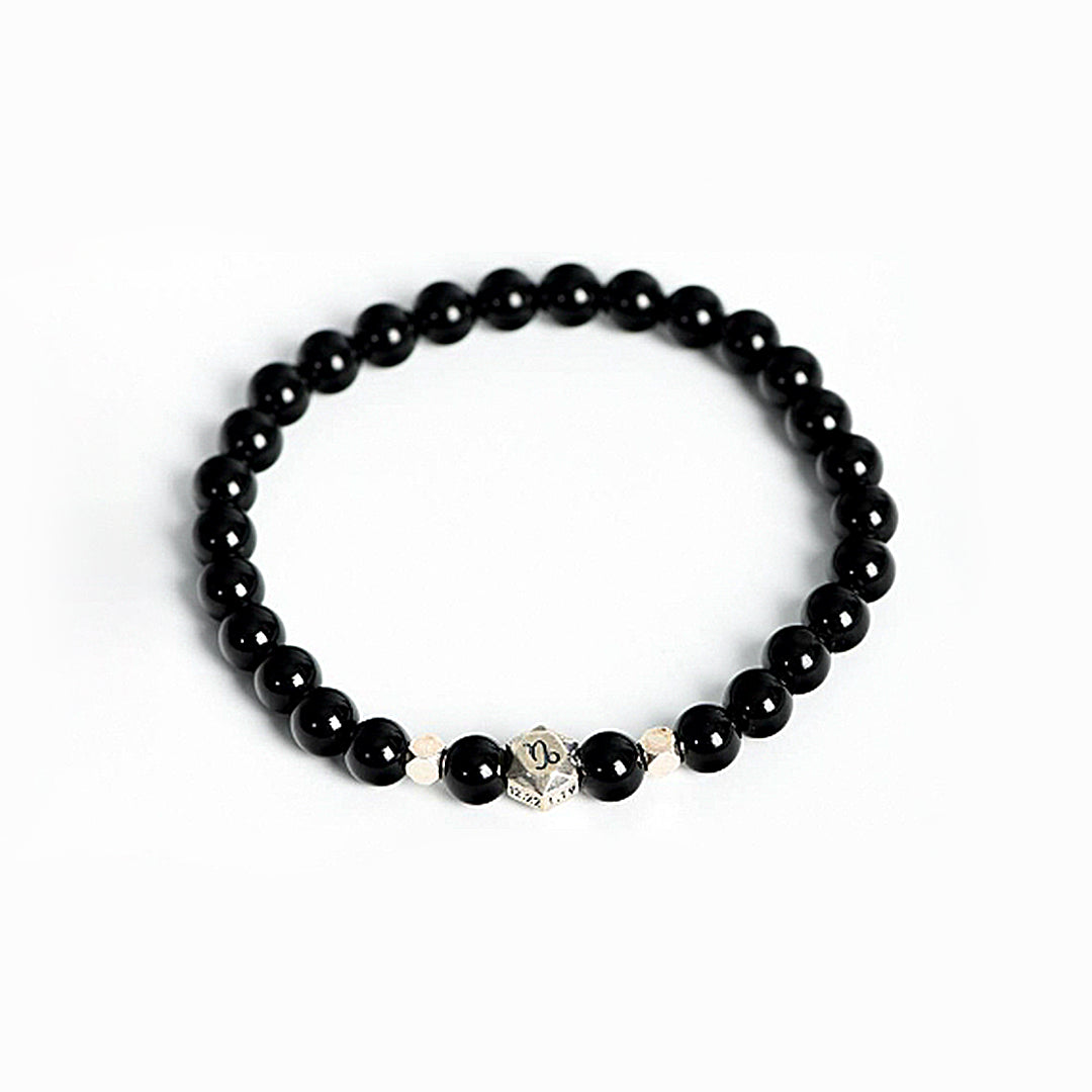 The Obsidian Zodiac Bracelet