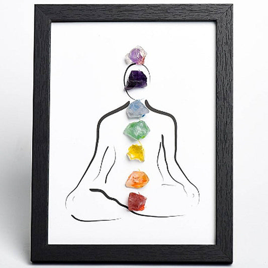 Frame Of The Classic Original Stone Seven Chakras