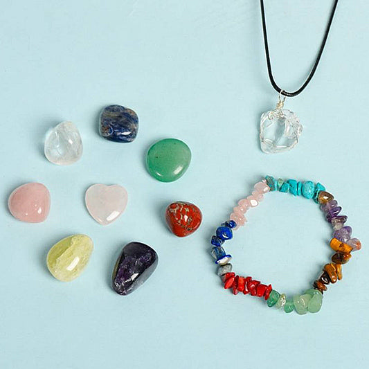 Seven Chakra Crystal Combo Set