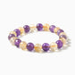 Citrine and Amethyst Tranquility Bracelet