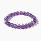 Amethyst Gemstone Stretch Bracelet