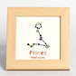 Zodiac Sign Crystal Gravel Decorate Picture Frame