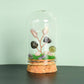 Natural crystal rough glass cover micro landscape crystal tree