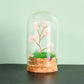 Natural crystal rough glass cover micro landscape crystal tree