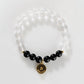 White Crystal Zodiac Bracelet