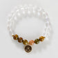White Crystal Zodiac Bracelet
