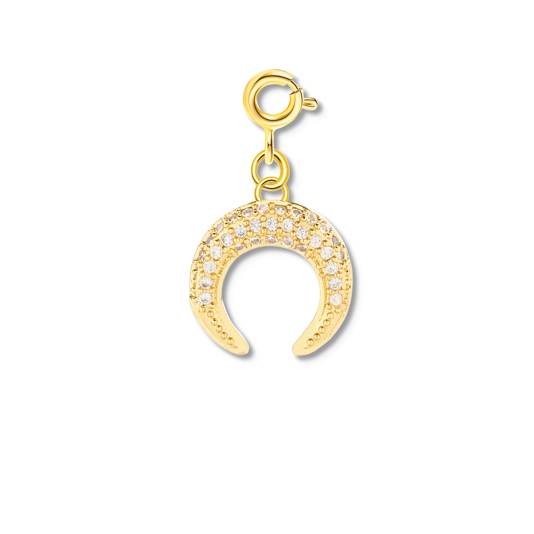Sparkling Moon Pendant