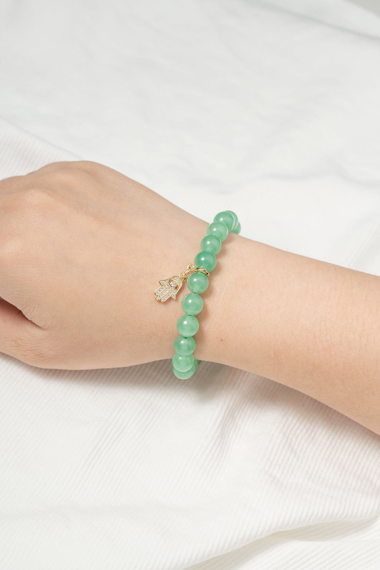 Green Aventurine and Hand of Hamasa