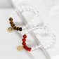 White Crystal Zodiac Bracelet