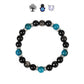 Obsidian With Stone Bracelet