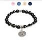 Obsidian Zodiac Bracelet