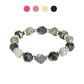 Faceted Double Gemstone Bracelet