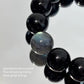 Silver-Sheen Obsidian Dragon Fittings Bracelet