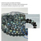 Silver-Sheen Obsidian Dragon Fittings Bracelet