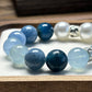 Blue Apatite Pearls Bracelet