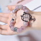 Purple Madagascar Rose Quartz Bracelet