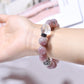 Purple Madagascar Rose Quartz Bracelet