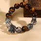 Tiger's Eye Herkimer Diamond Bracelet