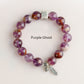 Purple Phantom Quartz S925 Bracelet