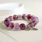 Purple Phantom Quartz S925 Bracelet