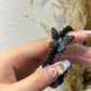 Purple Phantom Quartz Butterfly Bracelet