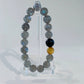 Iridescent Grey Moonstone Crystal Bracelet