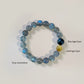 Iridescent Grey Moonstone Crystal Bracelet