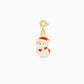 Christmas Enamel Zinc Alloy DIY Charms