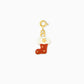 Christmas Enamel Zinc Alloy DIY Charms