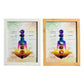 Seven Chakra Crystals Decorate The Picture Frame