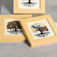 The Tree Of Life Vrystal Dtone Decorates The Picture Frame