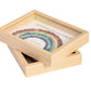 Rainbow Crystal Stone Photo Frame